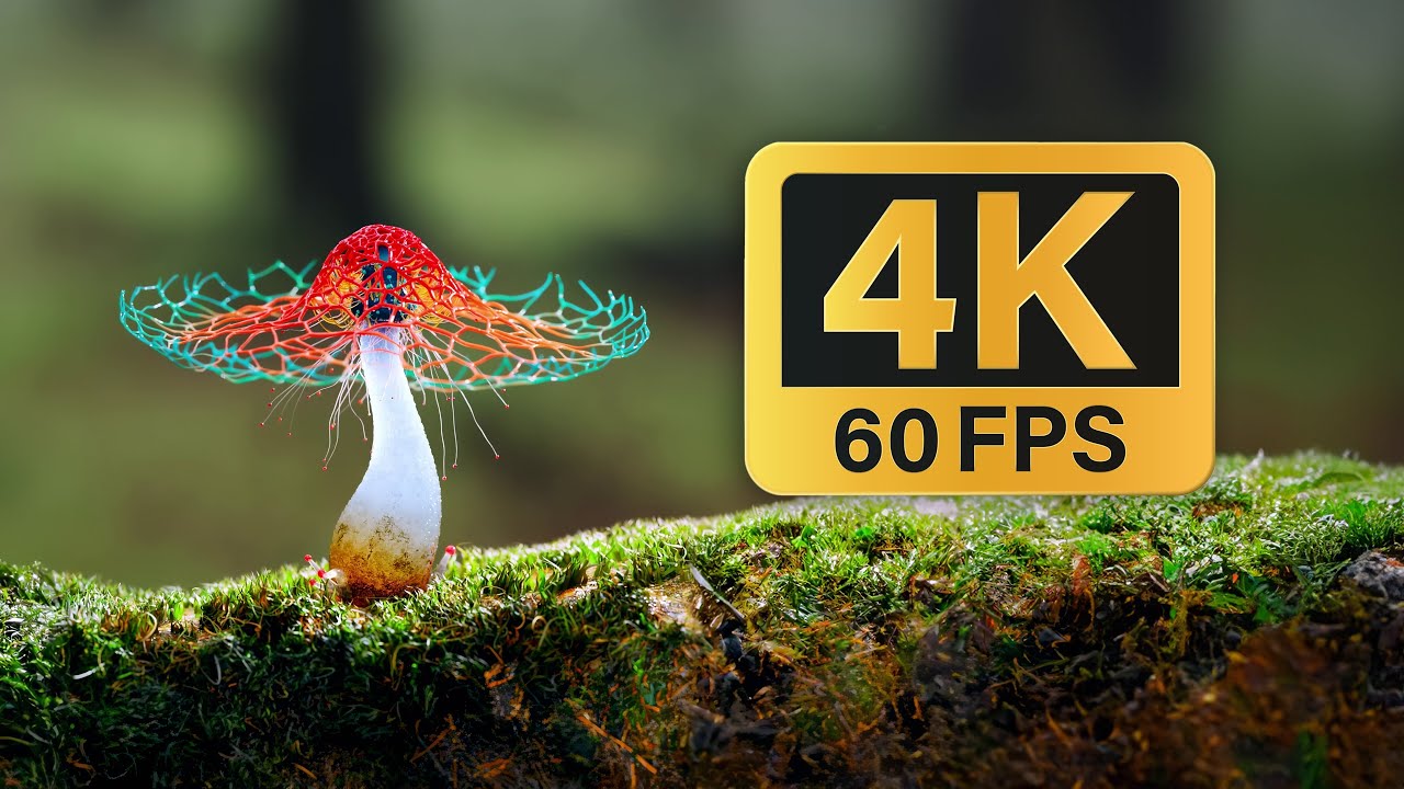 Mushroom of Paradise 2/3 - 4K 60 FPS