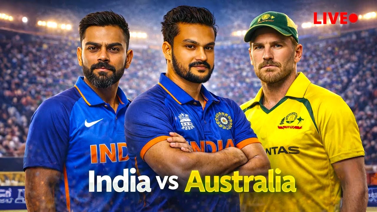 INDIA VS AUSTRALIA T20 Series Live Cricket 🏏