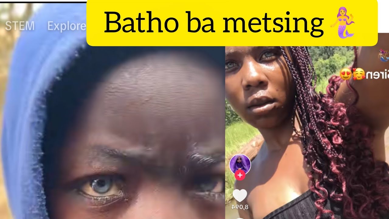 BATHO BA METSING BA MAHLO A BLUE🧜‍♀️🧜‍♀️🙄🙄