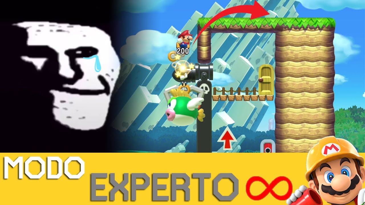 Burlé por COMPLETO a un TROLL de INICIO a FIN!!! - EXPERTO INFINITO (NO SKIP) T6 #36 - SMM2 - ZSSJ