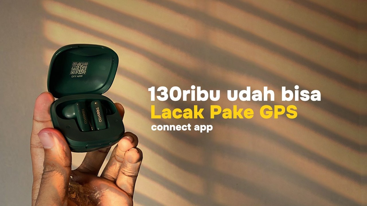 130RIBU AJA UDAH BISA LACAK PAKE GPS - UNBOXING TWS TRANYO TM01