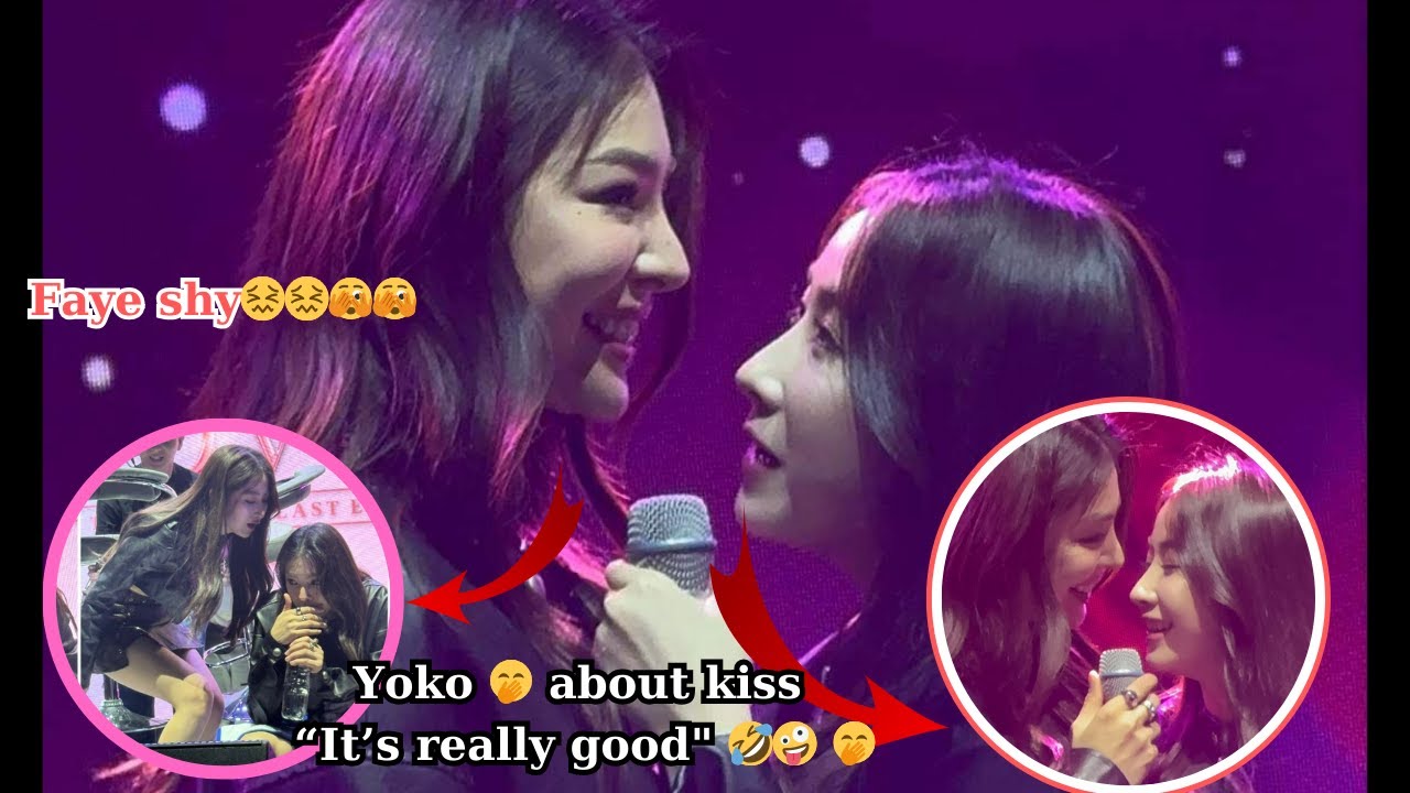 FAYE & YOKO  Talking about the kiss scene in Manila🥳.#BlankTheSeries##FayePeraya #YokoApasra