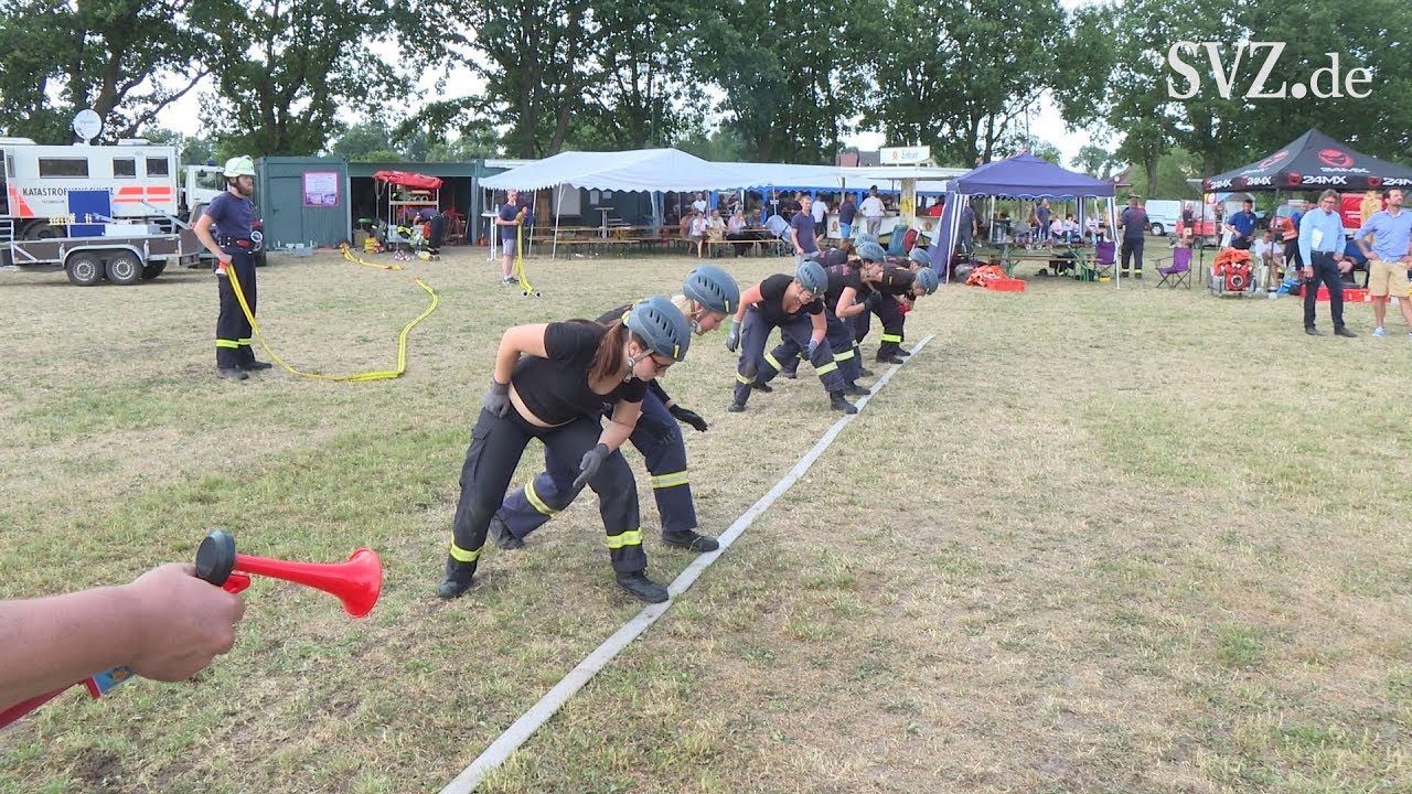 Löschen um die Wette - Dritter Lauf des MV Cup in Techentin