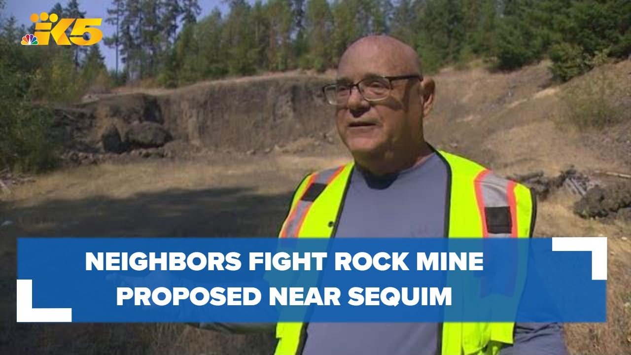 Neighbors fight against proposed rock mine near Sequim