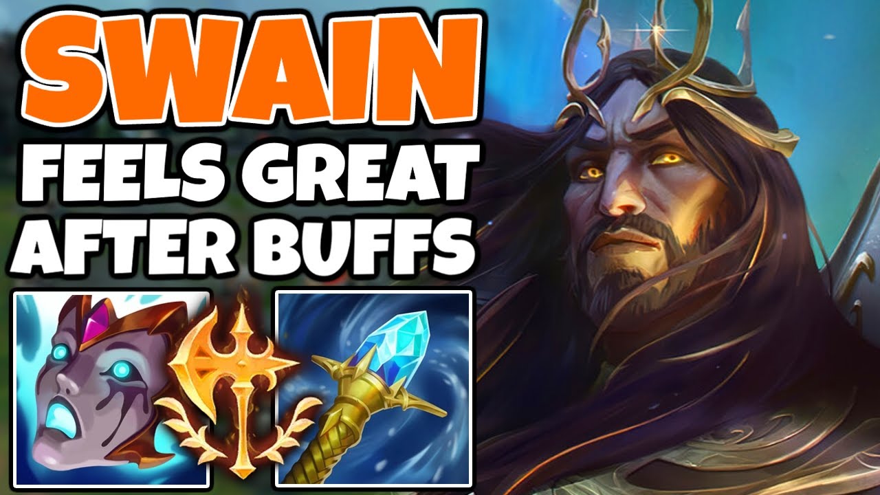 SWAIN feels so STRONG after the BUFFS | 13.9 - League of Legends
