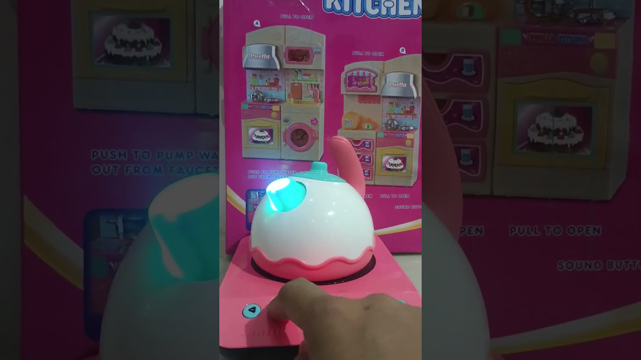 Puella kettle #satisfying #asmrreview #playset #kitchenwareset #toys