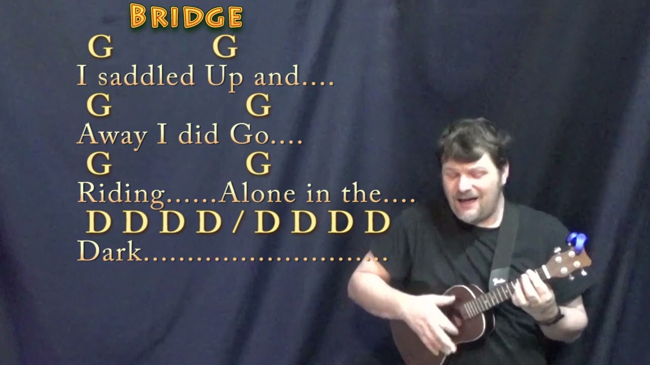 El Paso (Marty Robbins) Ukulele Cover Lesson in D with Chords/Lyrics #elpaso