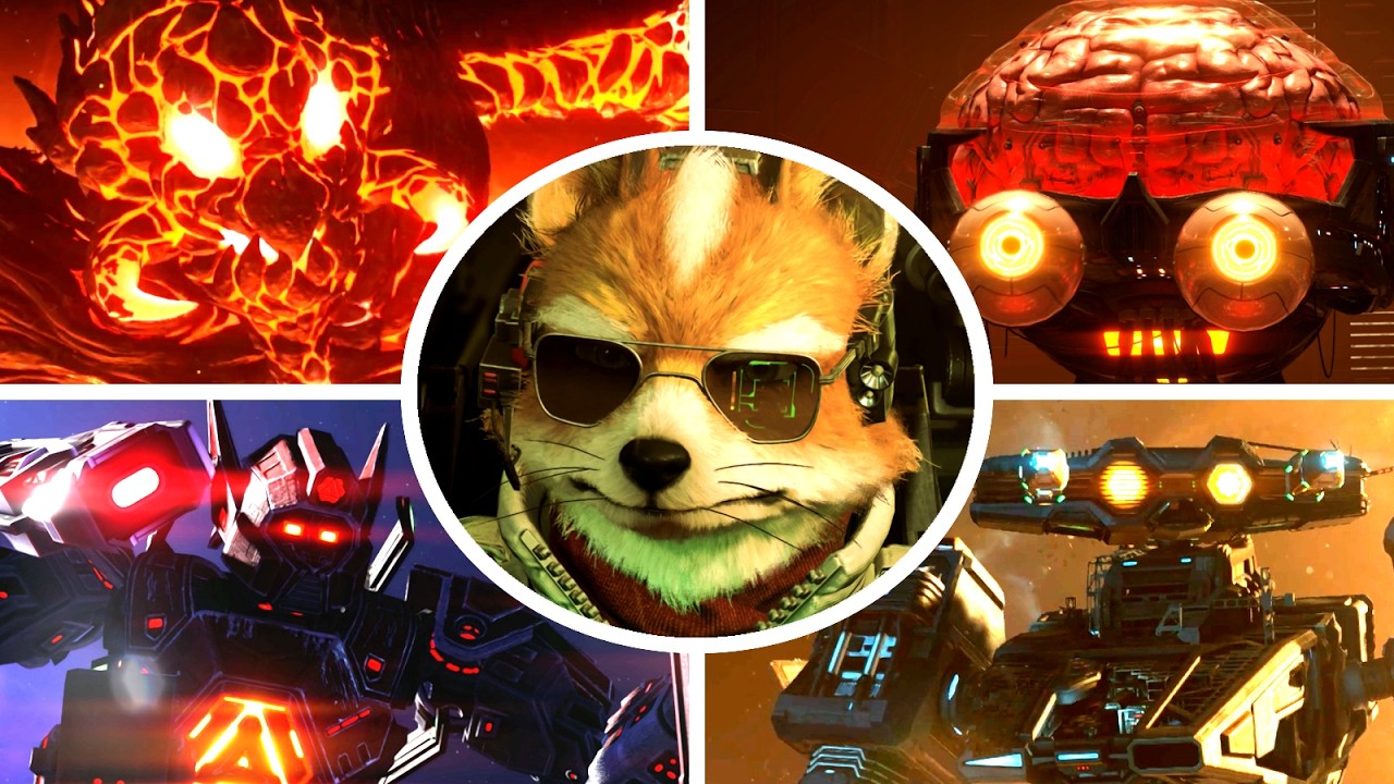 Star Fox &mdash; Все боссы (Экспертный режим)