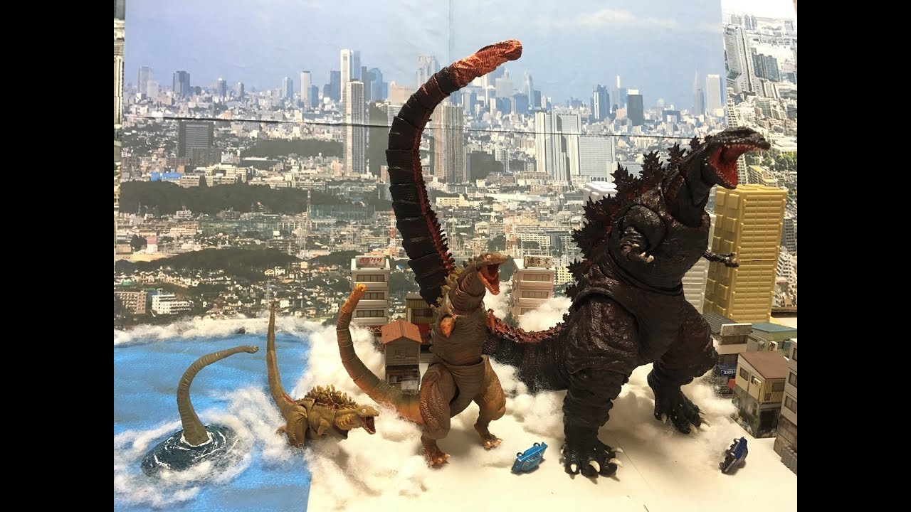 S.H.MonsterArtsシン・ゴジラ第2形態＆第3形態セット レビュー◆モンスターアーツ シンゴジラsecond第二形態third第三形態2nd form蒲田くんShin Godzilla哥斯拉