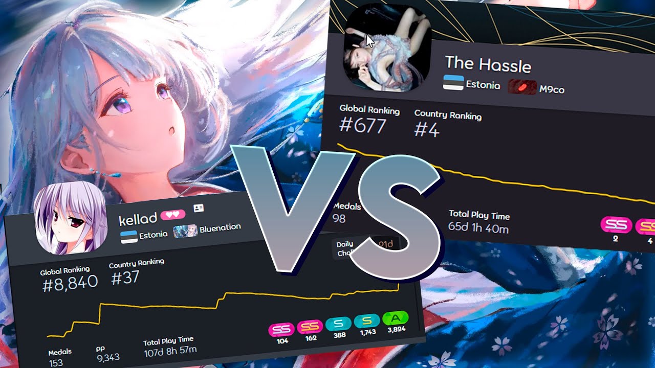 3 DIGIT CHALLENGED ME FOR 1V1 (osu! stream highlights)