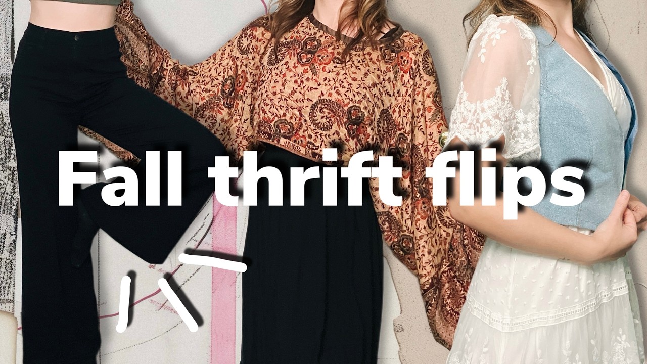 Thrift-flips for my fall/winter wardrobe 🍁