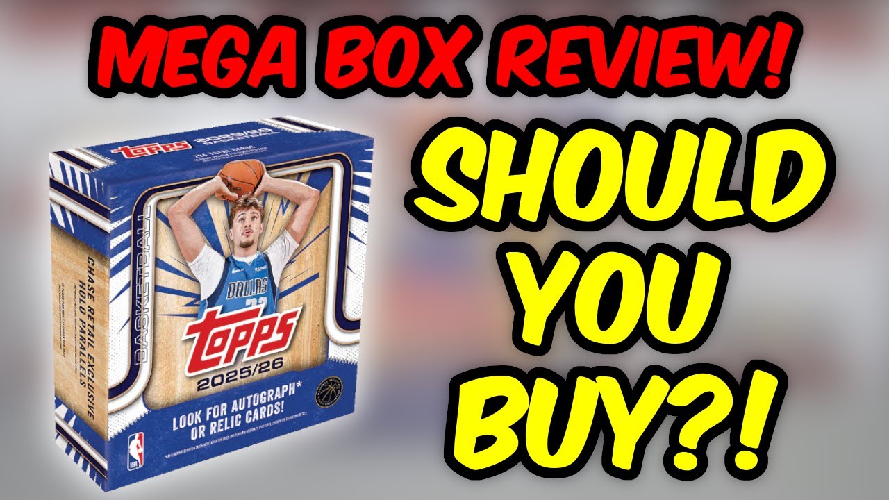 СТОИТ ЛИ ВАМ ПОКУПАТЬ?! Открытие и обзор Mega Box Topps Basketball 2025-26!