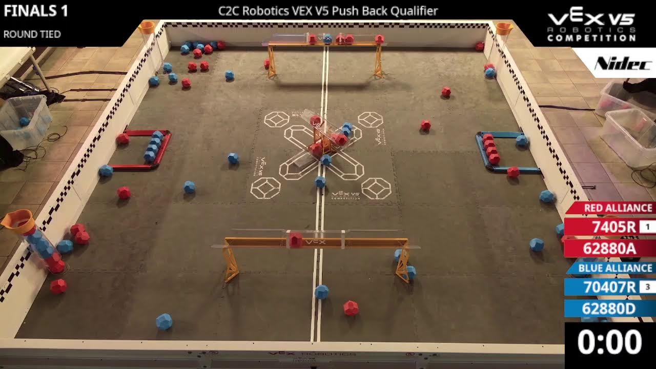 C2C Robotics Vex Push Back Qualifier @ Cradle of Aviation