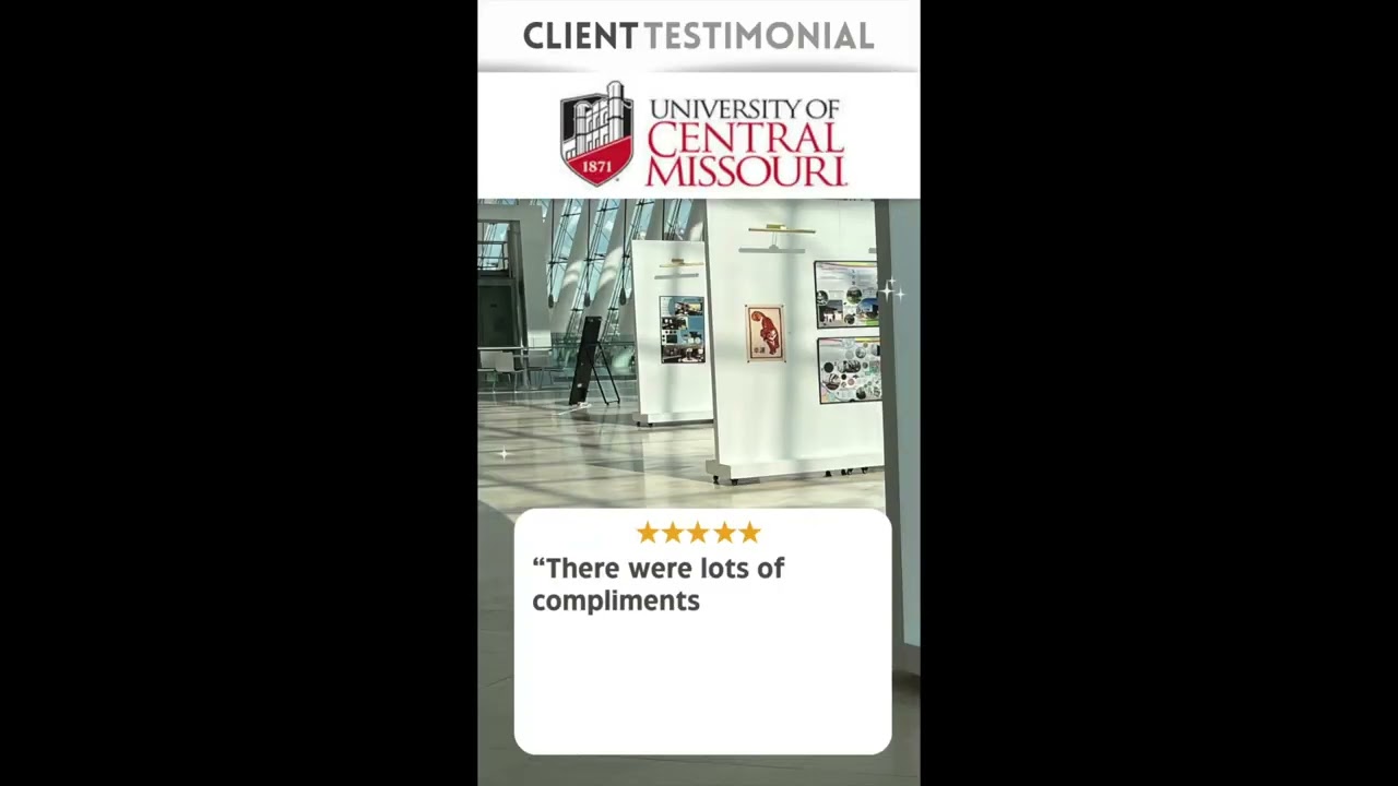 A Customer's Testimonial about Pareti Mobile Walls on Casters - from Jamie Platt, UCM