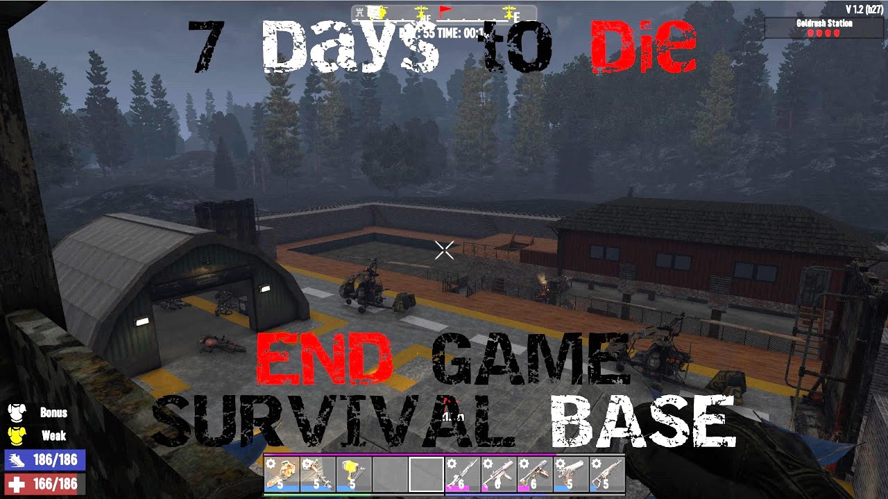 7 Days to Die | End Game Base Showcase | Custom Coop Survival
