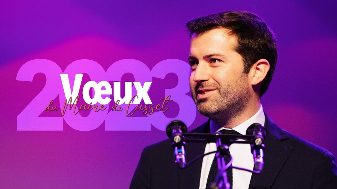 Voeux du Maire de Cusset 2023