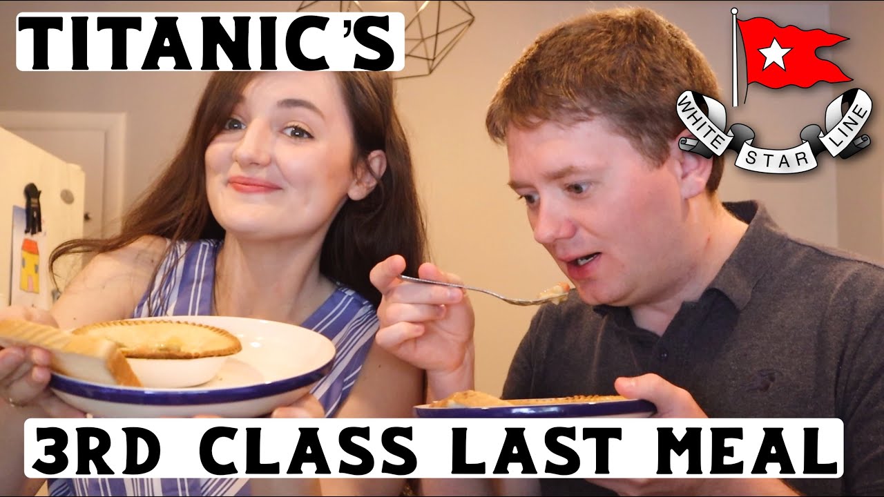 TITANIC'S Last 3rd Class Dinner with @Historic Travels !!!! + TITANIC TRIVIA!!