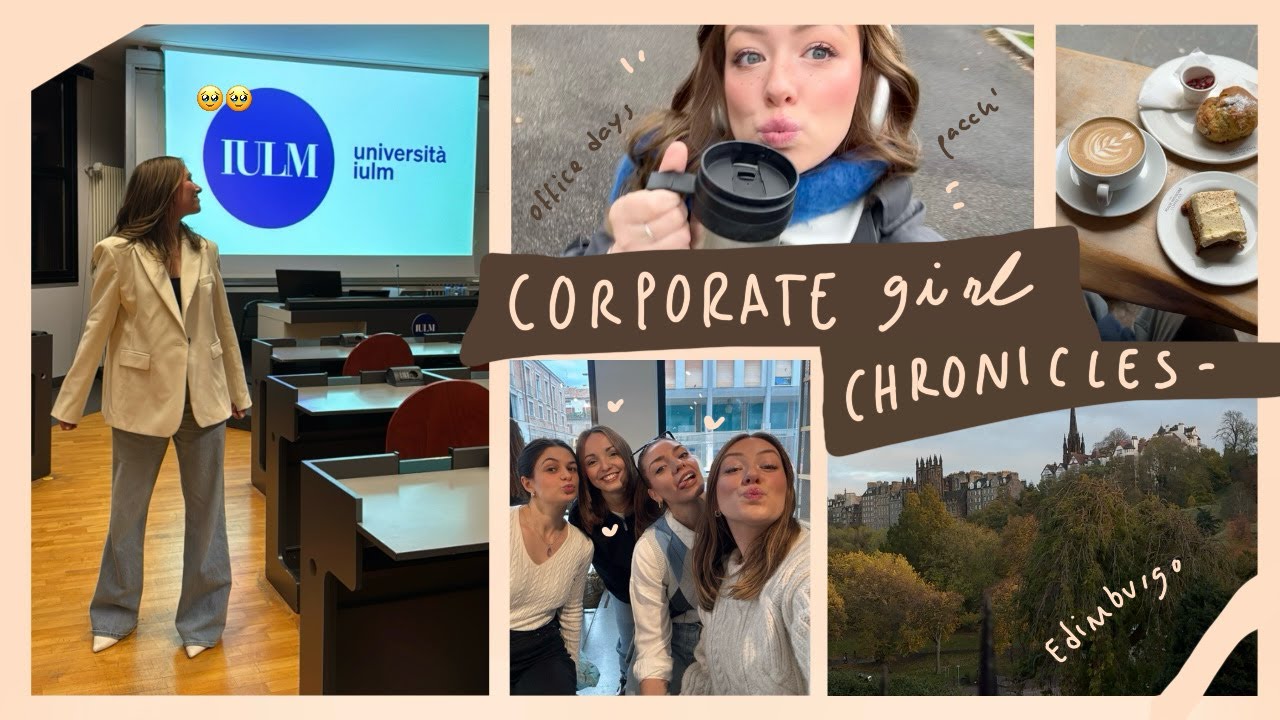 Ritorno all'Università, Christmas Decor e Weekend a Edimburgo | Corporate Girl Chronicles