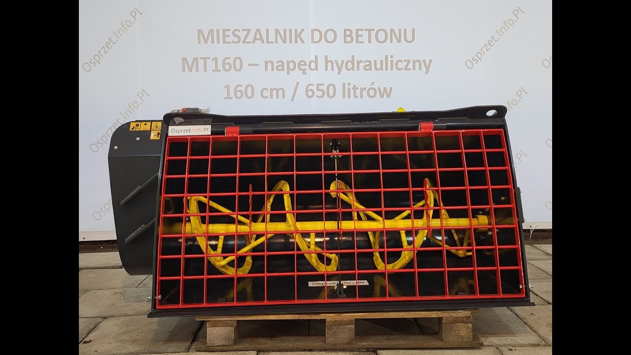 Mieszalnik do betonu MT160 - 2023 prezentacja