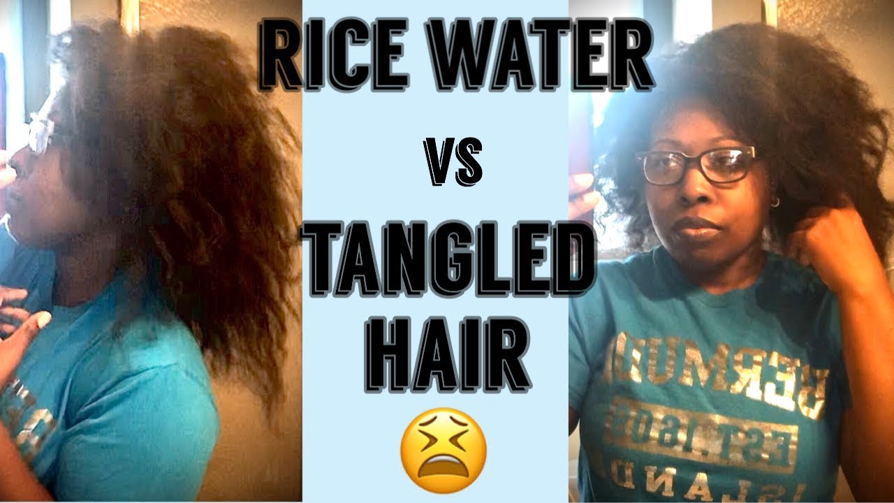 I FINALLY Tried Rice Water And THIS Happened 😱  FINE STRAND LOW DENSITY 4C 4B HAIR | Unaverage Knyg3