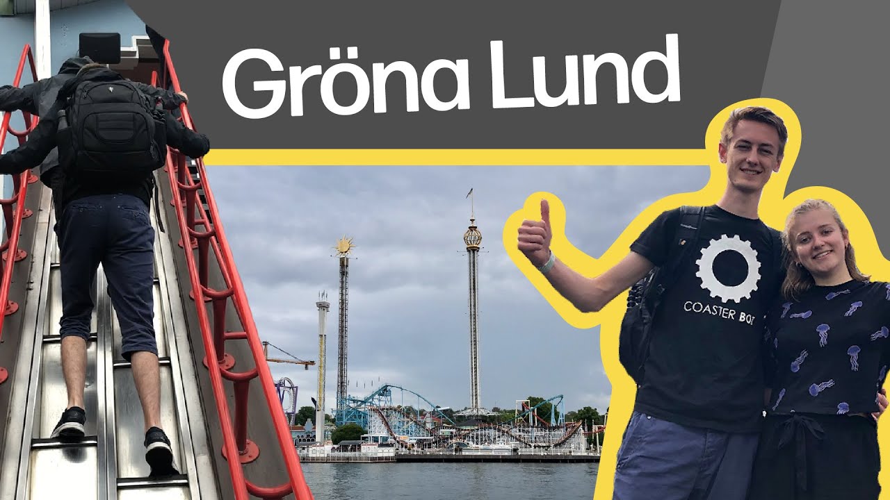 A very spooky fun house | Gröna Lund Vlog