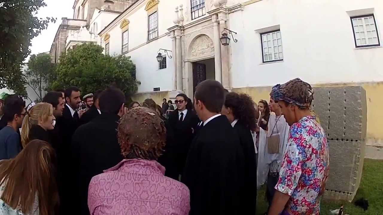 Grito académico Geografia Universidade de Évora 2012 (Aula de praxe)
