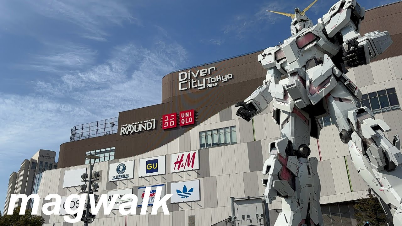 東京 お台場 日本散歩 【4K HDR】Tokyo Odaiba Japan Walk