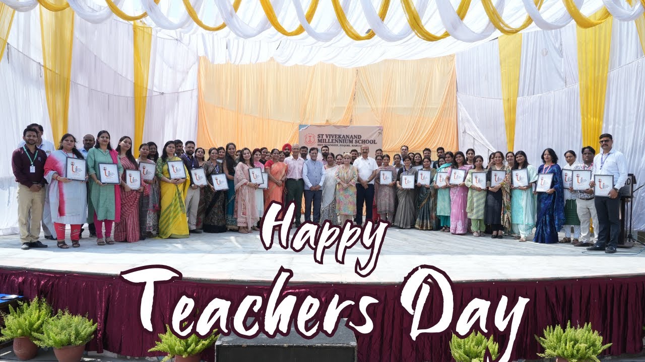 A Gratitude Journey: Teachers' Day || Happy Teachers Day 2023 || St Vivekanand Millennium School