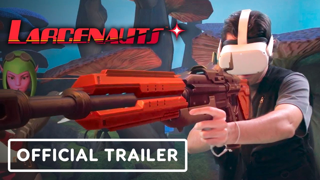 Larcenauts - Official The Zarius Heist Update Trailer