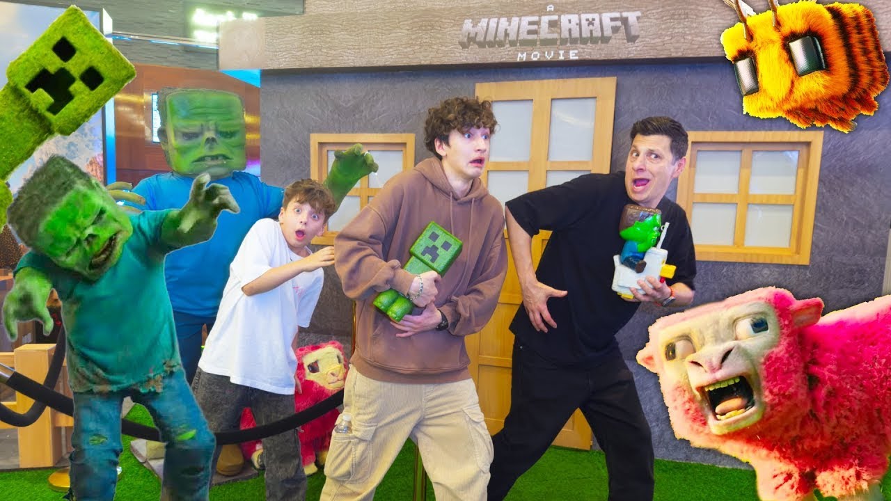 ARTÚR vs DÁVID 👊 Melyik fiú fog nyerni a Minecraft világában? Számítógépes játékok a való életben