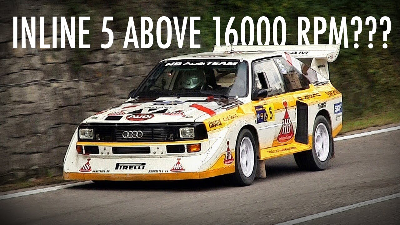 What would an Inline 5 engine sound like at 16K RPM???