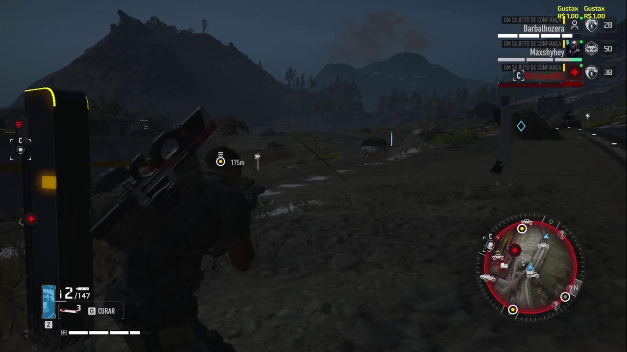 GHOST RECON COM OS COLEGAS