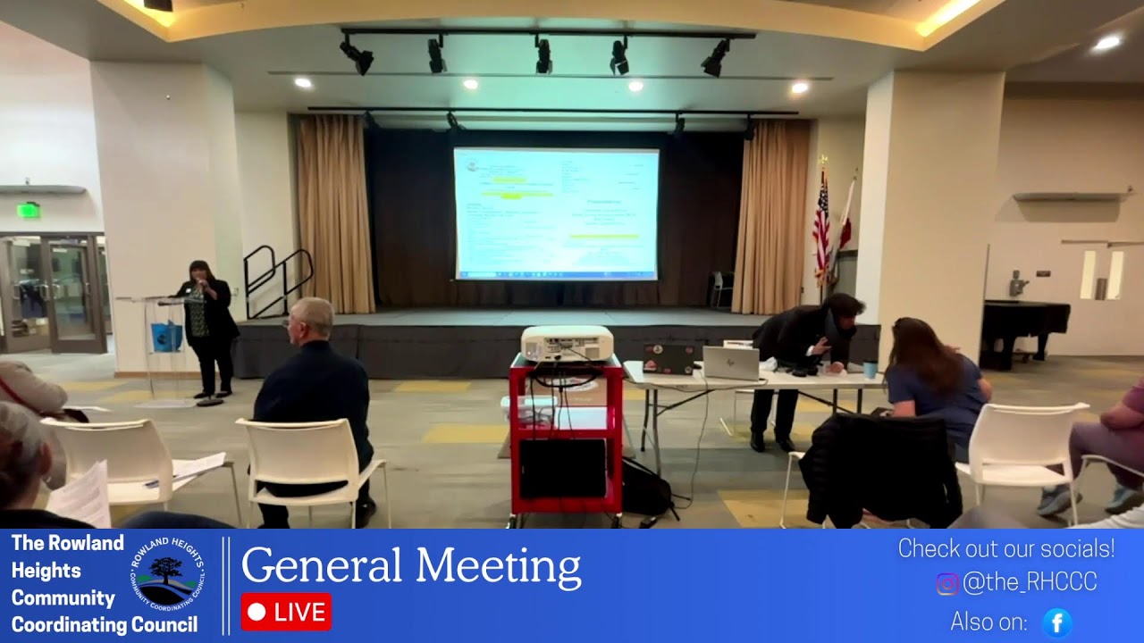 RHCCC March Meeting