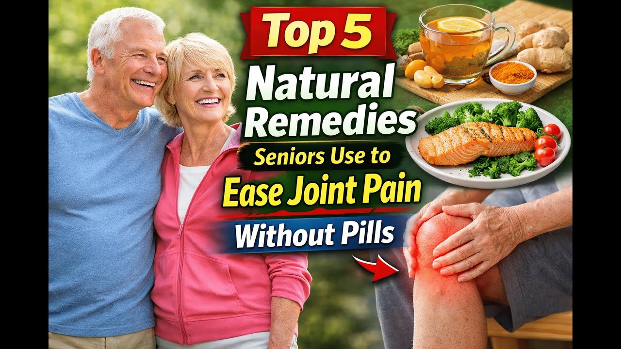 Top 5 Natural Remedies Seniors Use to Ease Joint Pain Without Pills | Food That Help Joints After 55
