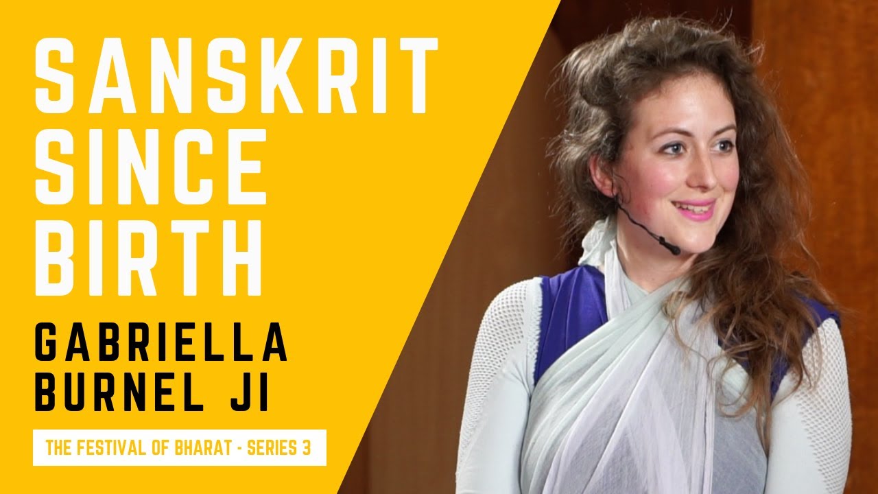 Gabriella Burnel ji on Sanskrit being ingrained within her since childhood | With Rutej Mehta ji