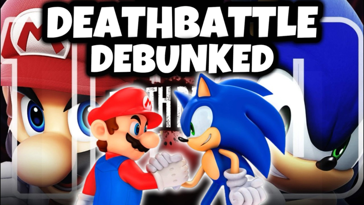 Debunking Deathbattles Most IMFAMOUS Video | Mario VS Sonic