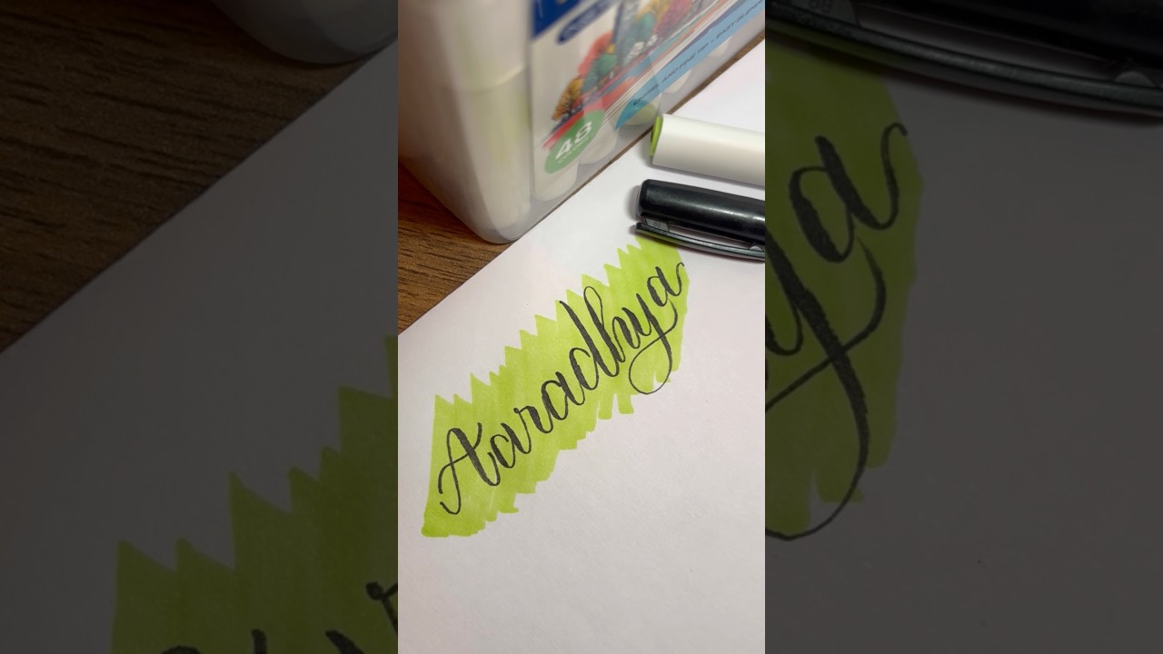 Writing your Names| 