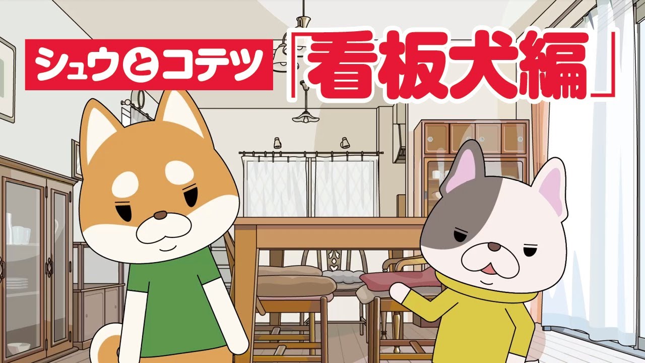シュウとコテツ「看板犬編」
