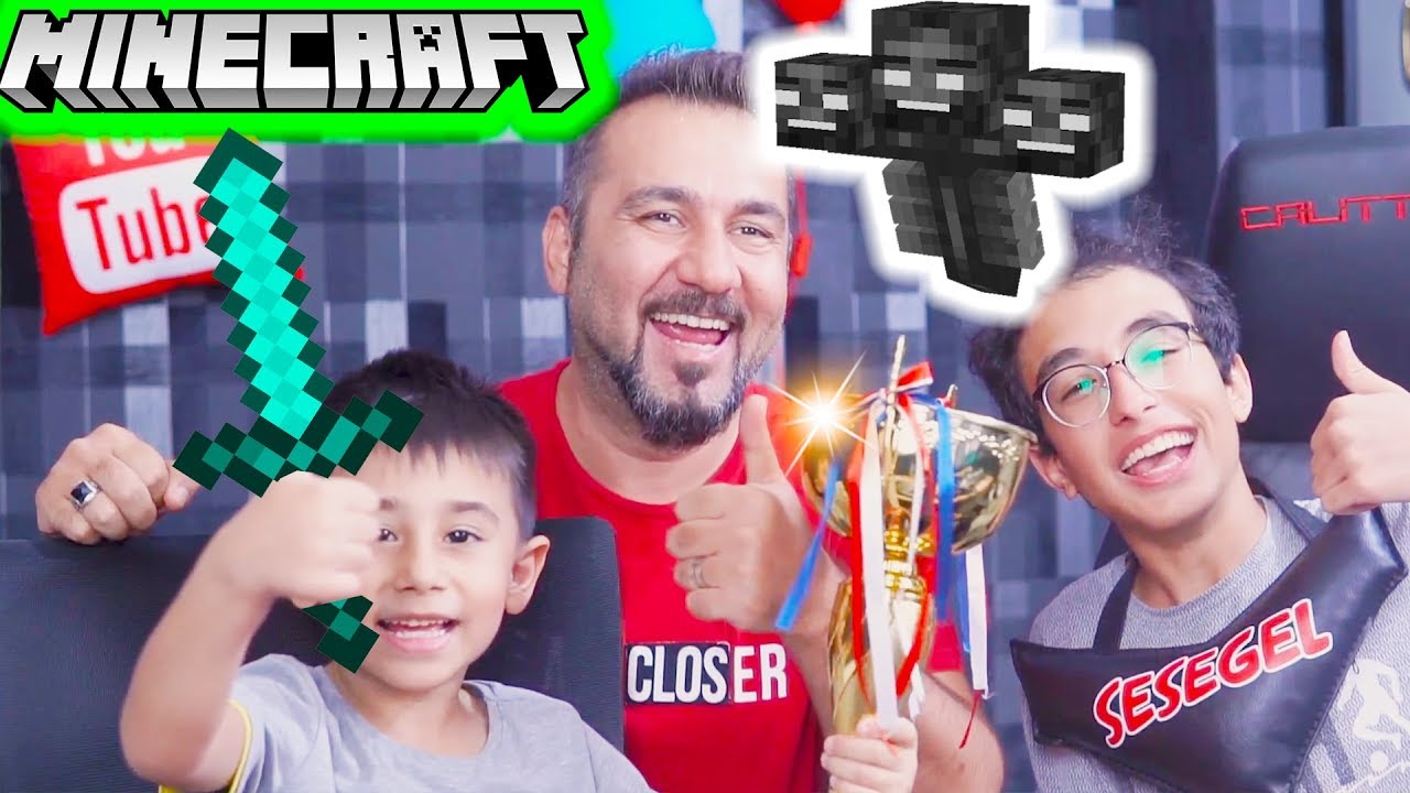 3 KİŞİ MINECRAFT KUPASI VE HER TELDEN EĞLENCE! | GÜLME GARANTİLİ MINECRAFT