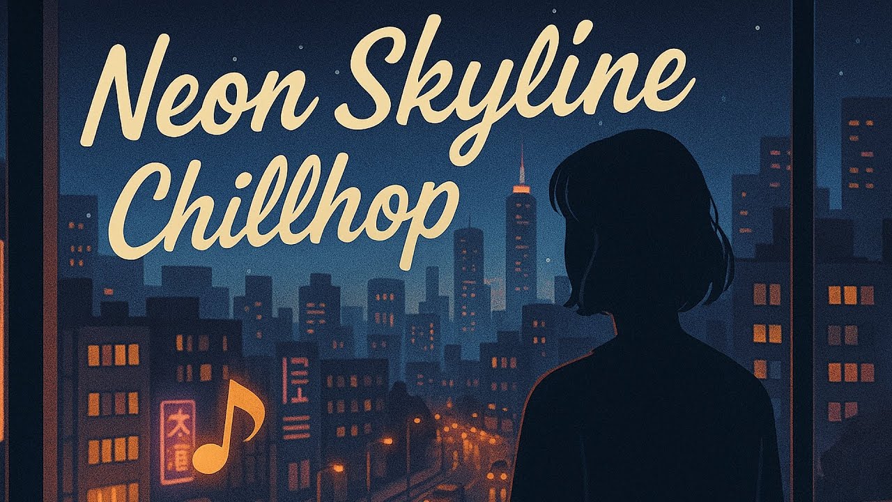 🌃 Neon Skyline Chillhop｜AI創作 霓虹城市 Lo-fi 音樂｜都市夜色 • 慢節奏生活 • 放空冥想｜【ZynthTone】