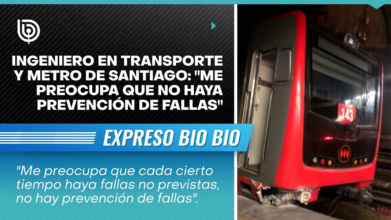 Ingeniero en Transporte y Metro de Santiago: 