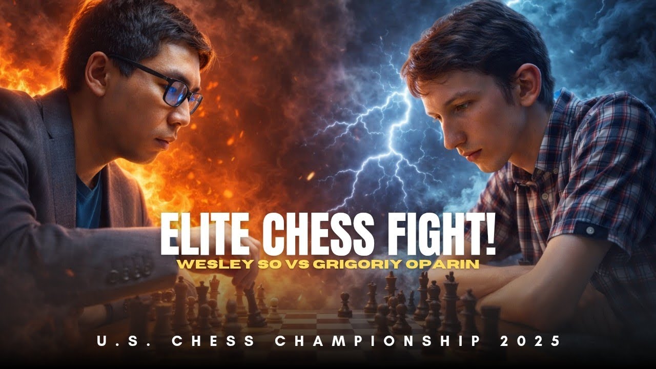 Wesley So vs Grigoriy Oparin ❗ Sharp Sicilian Battle Ends in Draw ❗ U.S. Chess Championship 2025