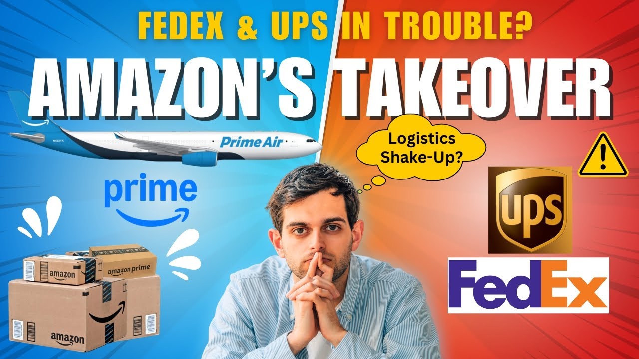 Amazon Logistics Empire is CRUSHING Fedex and UPS in 2024!