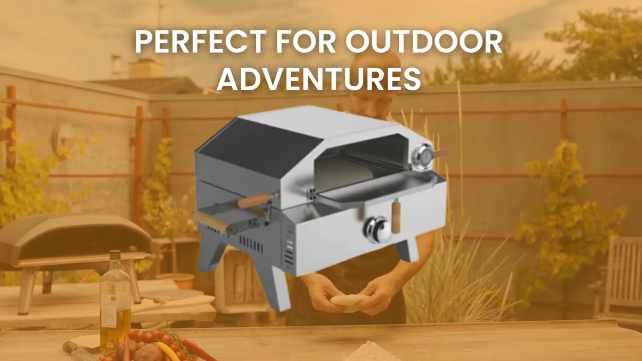 5-Minute Pizza Anywhere?! Thor Kitchen HPO02S-U Portable Gas Oven