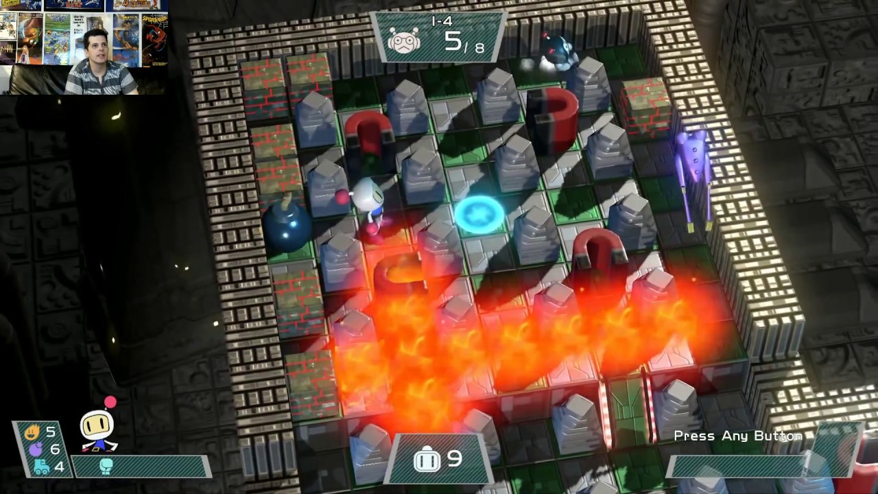 Super Bomberman R (Switch) - Cinemassacre Plays