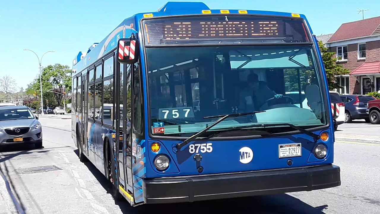 MTA: 2021 NovaBus LFS Smart Bus Low Floor [8755] Q30 bus
