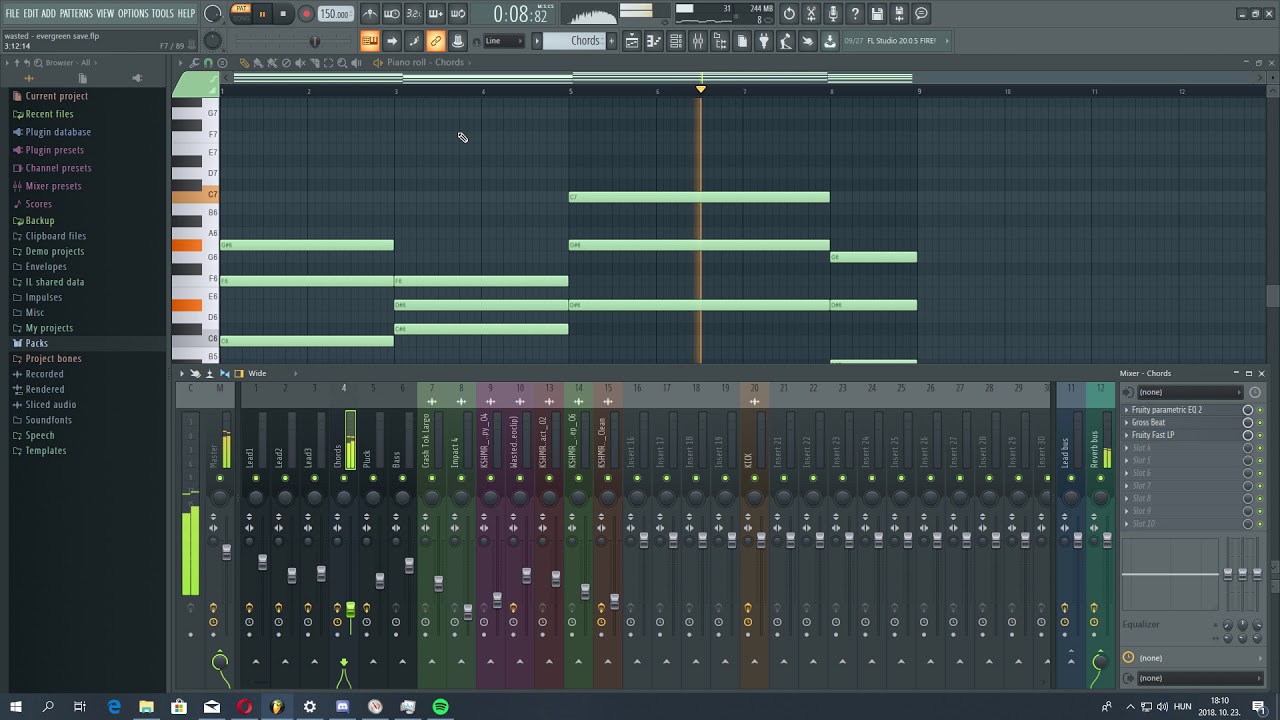 Wasted Penguinz - Evergreen [Fl Studio remake]
