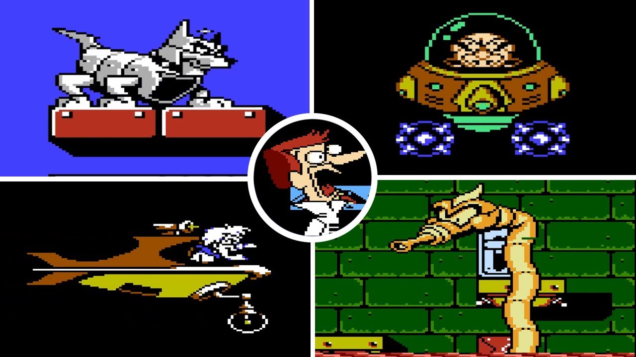 Game n°343 - The Jetsons: Cogswell's Caper! ( NES ) All bosses