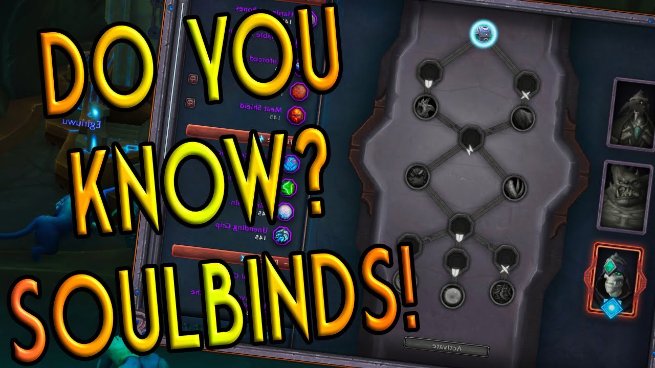 Everything you NEED to Know about Soulbinds! (And Probably Don't)