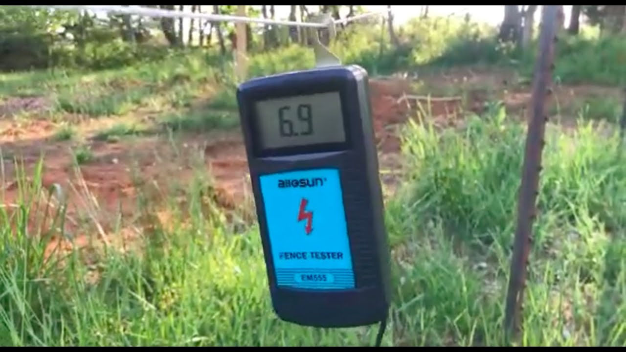 ALLOSUN EM555 Electric Fence Tester for Pulse Energizers